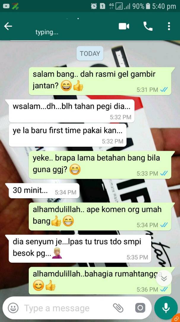 Testimoni WhatsApp 1